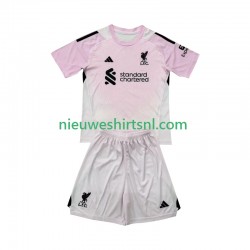 Liverpool Kind Shirt met Bedrukking Doelman Derde 2025-2026 Korte Mouw