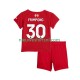 Liverpool Kind Shirt met Bedrukking Jeremie Frimpong 30 Thuis 2025-2026 Korte Mouw