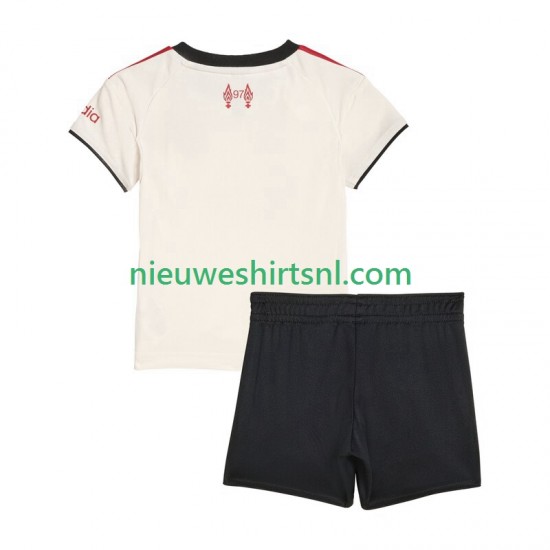 Liverpool Kind Shirt met Bedrukking Uit 2025-2026 Korte Mouw