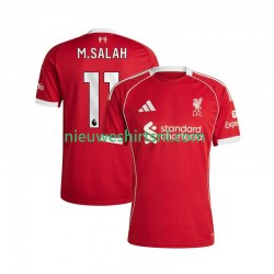 Liverpool Heren Shirt met Bedrukking Mohamed Salah 11 Thuis 2025-2026 Korte Mouw