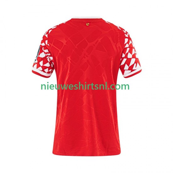 Mainz 05 Heren Shirt met Bedrukking Thuis 2025-2026 Korte Mouw