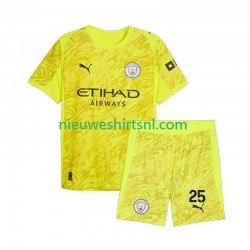 Manchester City Kind Shirt met Bedrukking Doelman Gianluigi Donnarumma 25 Derde 2025-2026 Korte Mouw