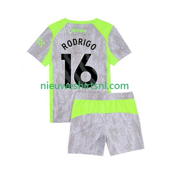 Manchester City Kind Shirt met Bedrukking Rodrigo Hernandez 16 Derde 2025-2026 Korte Mouw