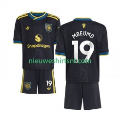 Manchester United Kind Shirt met Bedrukking Bryan Mbeumo 19 Derde 2025-2026 Korte Mouw