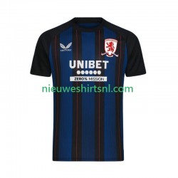Middlesbrough Heren Shirt met Bedrukking Uit 2025-2026 Korte Mouw