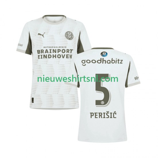 PSV Eindhoven Heren Shirt met Bedrukking Ivan Perisic 5 Derde 2025-2026 Korte Mouw