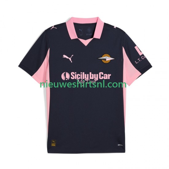 Heren Shirt met Bedrukking Palermo Uit 2024-2025 Korte Mouw