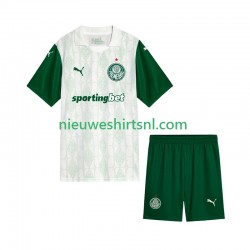 Palmeiras Kind Shirt met Bedrukking Uit 2025-2026 Korte Mouw