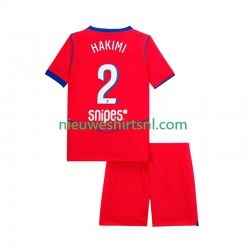 Paris Saint-Germain Kind Shirt met Bedrukking Achraf Hakimi 2 Derde 2025-2026 Korte Mouw