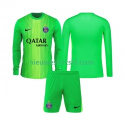 Paris Saint-Germain Kind Shirt met Bedrukking Doelman Uit 2025-2026 Lange Mouw