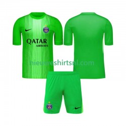 Paris Saint-Germain Kind Shirt met Bedrukking Doelman Uit 2025-2026 Korte Mouw