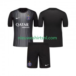 Paris Saint-Germain Kind Shirt met Bedrukking Doelman Thuis 2025-2026 Korte Mouw