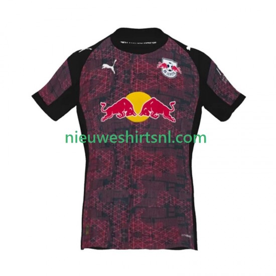 RB Leipzig Heren Shirt met Bedrukking Derde 2025-2026 Korte Mouw