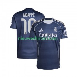 Real Madrid Heren Shirt met Bedrukking Mbappé Kylian 10 Uit 2025-2026 Korte Mouw