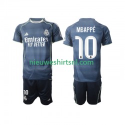 Real Madrid Kind Shirt met Bedrukking Mbappé Kylian 10 Uit 2025-2026 Korte Mouw