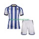 Real Sociedad Kind Shirt met Bedrukking Thuis 2025-2026 Korte Mouw
