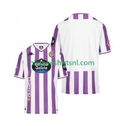 Real Valladolid Heren Shirt met Bedrukking Thuis 2025-2026 Korte Mouw