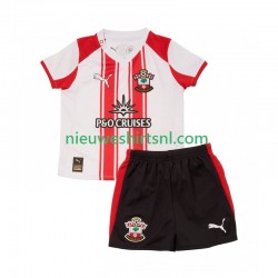 Southampton Kind Shirt met Bedrukking Thuis 2025-2026 Korte Mouw