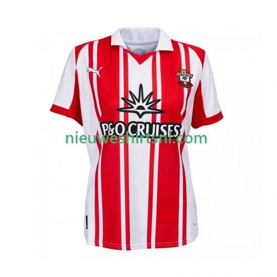 Southampton Heren Shirt met Bedrukking Thuis 2025-2026 Korte Mouw