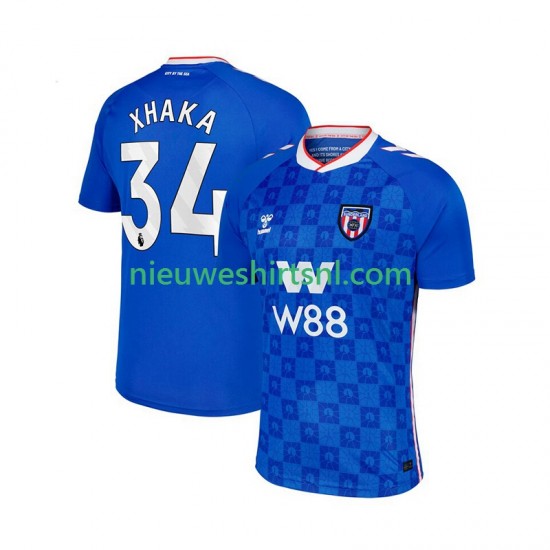 Heren Shirt met Bedrukking Sunderland Granit Xhaka 34 Uit 2025-2026 Korte Mouw
