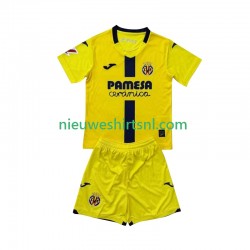 Villarreal CF Kind Shirt met Bedrukking Thuis 2025-2026 Korte Mouw