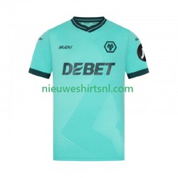 Wolverhampton Wanderers Heren Shirt met Bedrukking Uit 2024-2025 Korte Mouw