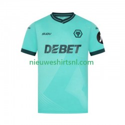 Wolverhampton Wanderers Heren Shirt met Bedrukking Uit 2025-2026 Korte Mouw