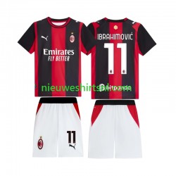 AC Milan Kind Shirt met Bedrukking Ibrahimović 11 Thuis 2026-2027 Korte Mouw