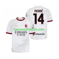 AC Milan Heren Shirt met Bedrukking Modrić Luka 14 Uit 2026-2027 Korte Mouw