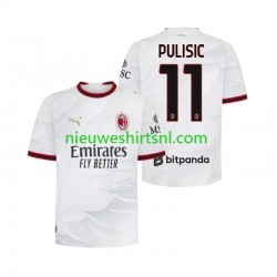 AC Milan Heren Shirt met Bedrukking Pulisic 11 Uit 2026-2027 Korte Mouw