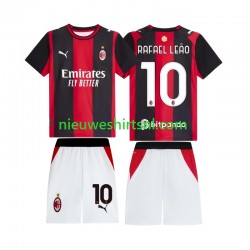 AC Milan Kind Shirt met Bedrukking Rafael Leao 10 Thuis 2026-2027 Korte Mouw