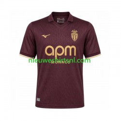 AS Monaco Heren Shirt met Bedrukking Uit 2026-2027 Korte Mouw AS Monaco Heren Shirt met Bedrukking Uit 2026-2027 Korte Mouw