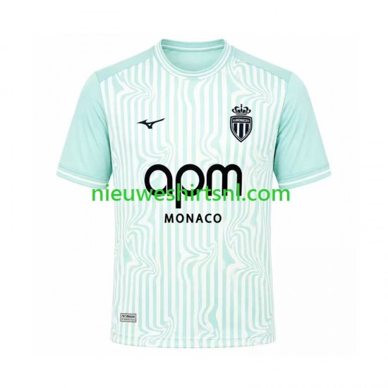 AS Monaco Heren Shirt met Bedrukking Derde 2026-2027 Korte Mouw