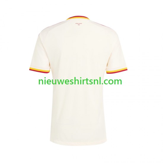 AS Roma Heren Shirt met Bedrukking Uit 2026-2027 Korte Mouw