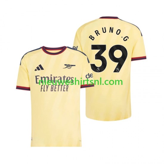 Arsenal Heren Shirt met Bedrukking Bruno Guimaraes 39 Derde 2026-2027 Korte Mouw