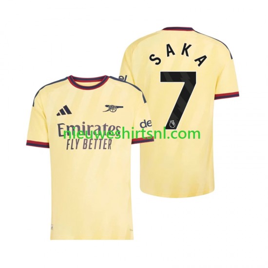 Arsenal Heren Shirt met Bedrukking Bukayo Saka 7 Derde 2026-2027 Korte Mouw