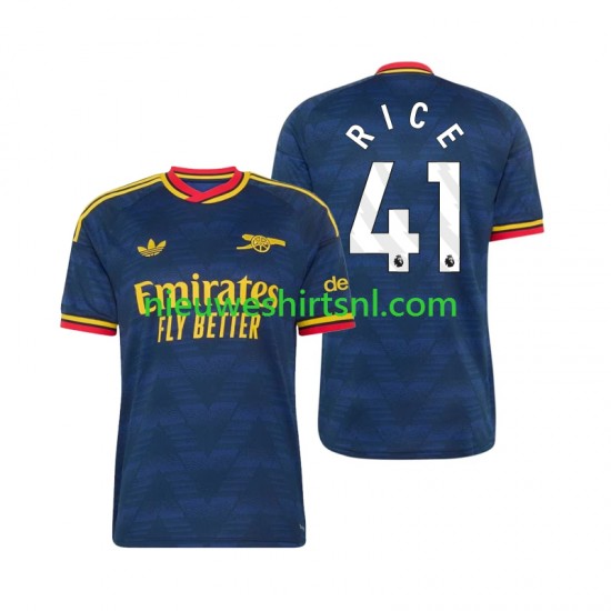 Arsenal Heren Shirt met Bedrukking Declan Rice 41 Uit 2026-2027 Korte Mouw