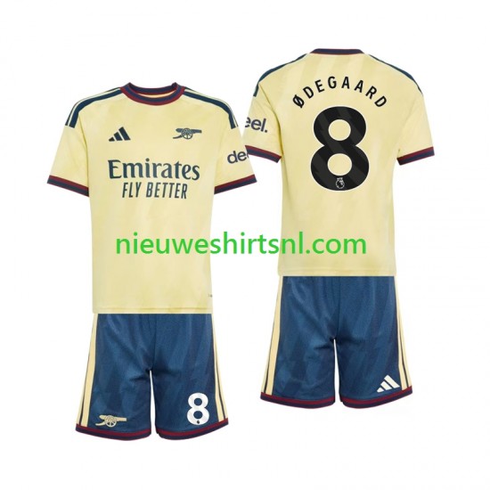 Arsenal Kind Shirt met Bedrukking Martin Odegaard 8 Derde 2026-2027 Korte Mouw