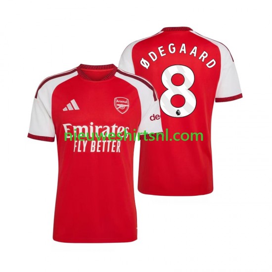 Arsenal Heren Shirt met Bedrukking Martin Odegaard 8 Thuis 2026-2027 Korte Mouw