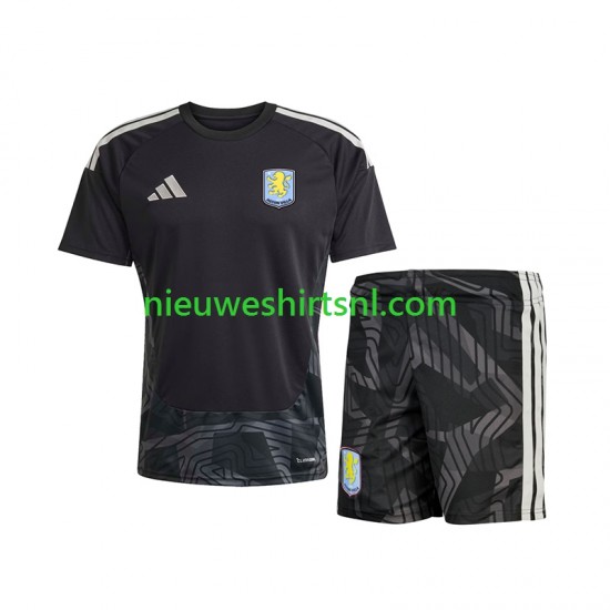 Aston Villa Kind Shirt met Bedrukking Doelman Uit 2026-2027 Korte Mouw