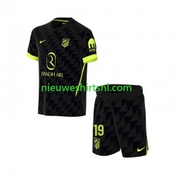 Atlético Madrid Kind Shirt met Bedrukking Julian Alvarez 19 Uit 2026-2027 Korte Mouw