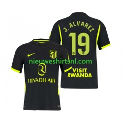 Atlético Madrid Heren Shirt met Bedrukking Julian Alvarez 19 Uit 2026-2027 Korte Mouw