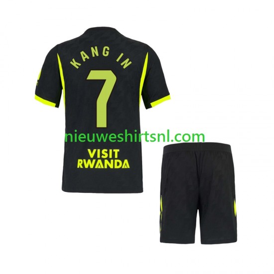 Atlético Madrid Kind Shirt met Bedrukking Lee Kang-in 7 Uit 2026-2027 Korte Mouw