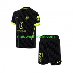 Atlético Madrid Kind Shirt met Bedrukking Obed Vargas 21 Uit 2026-2027 Korte Mouw