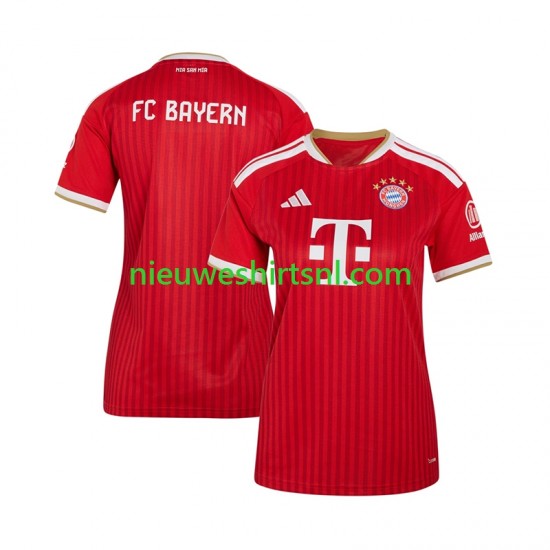 FC Bayern München Dames Shirt met Bedrukking Thuis 2026-2027 Korte Mouw