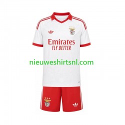 Benfica Kind Shirt met Bedrukking Uit 2026-2027 Korte Mouw