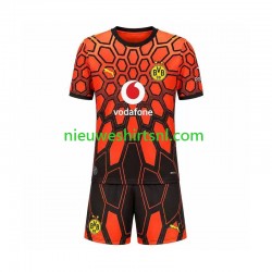 Borussia Dortmund Kind Shirt met Bedrukking Doelman Thuis 2026-2027 Korte Mouw Borussia Dortmund Kind Shirt met Bedrukking Doelman Thuis 2026-2027 Korte Mouw