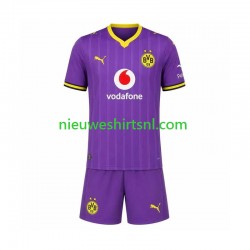 Borussia Dortmund Kind Shirt met Bedrukking Derde 2026-2027 Korte Mouw Borussia Dortmund Kind Shirt met Bedrukking Derde 2026-2027 Korte Mouw