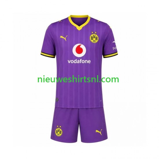 Borussia Dortmund Kind Shirt met Bedrukking Derde 2026-2027 Korte Mouw
