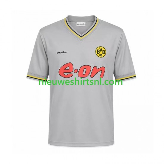 Borussia Dortmund Heren Shirt met Bedrukking Retro Uit 2002 Korte Mouw